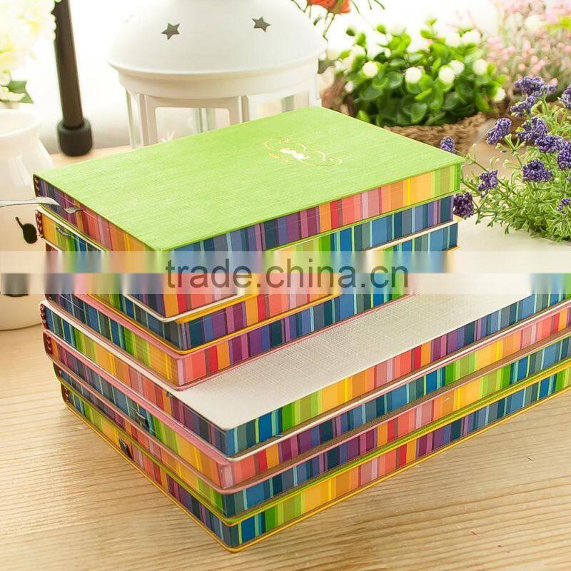hottest sale softcover thermo pu color edge notebook