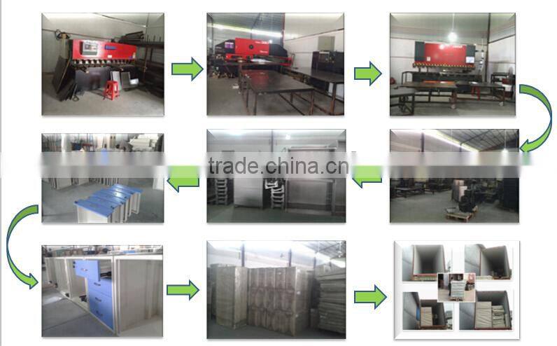 Lab equipment wall mounted emergengcy shower and eye washer