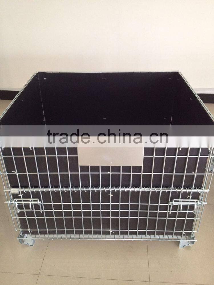 Wire Mesh Pallet with Built-In Hollow Sheet