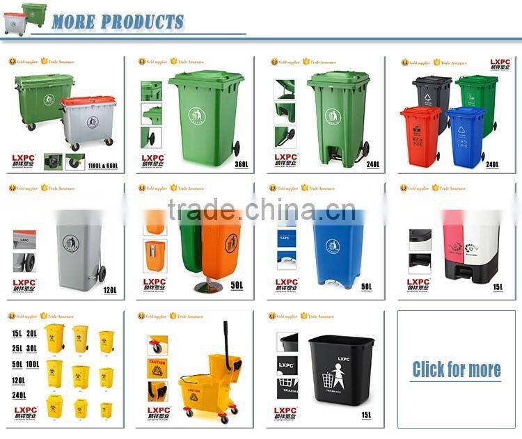 Factory good quality competitive price wood trash bin