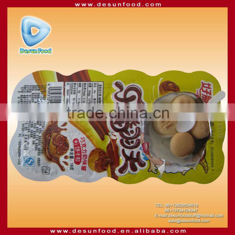 Cartoon shape Chocolate biscuit stick/chocolate cup