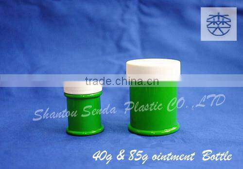 40ml plastic jars for creams, plastic pharmaceutical container, pp cream jar
