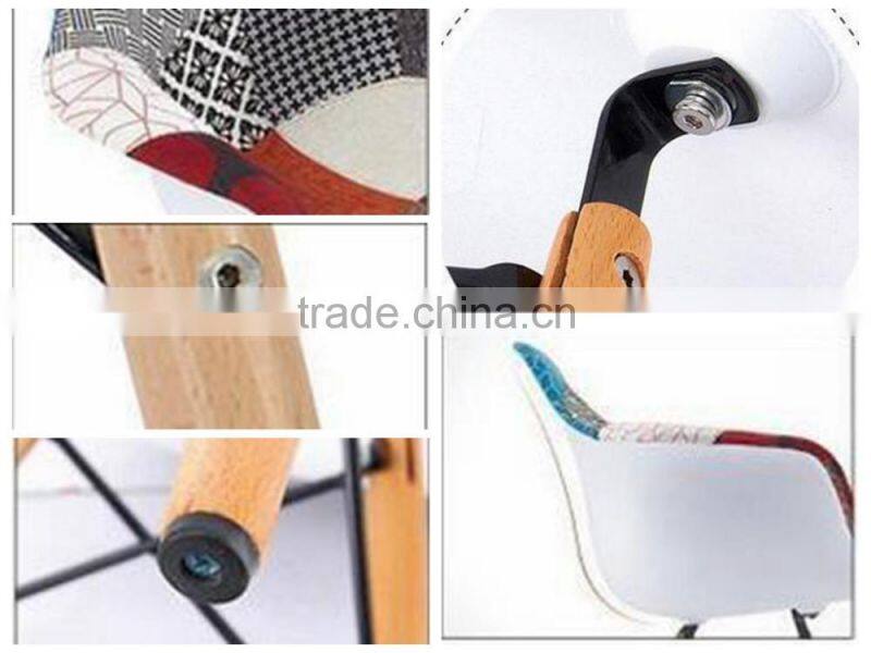 Beautiful 2016 Best Modern Various Bright Color Full Fabric Covered Leisure Chair