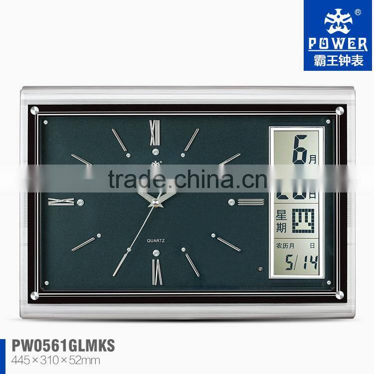 fashional design led clock wall clocks battery operated