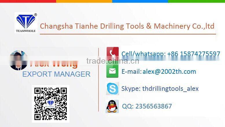 Concentric overburden drill bit with blocks for water well projcet