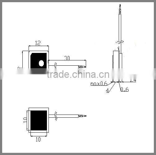 active internal gps ceramic patch antenna for tablet