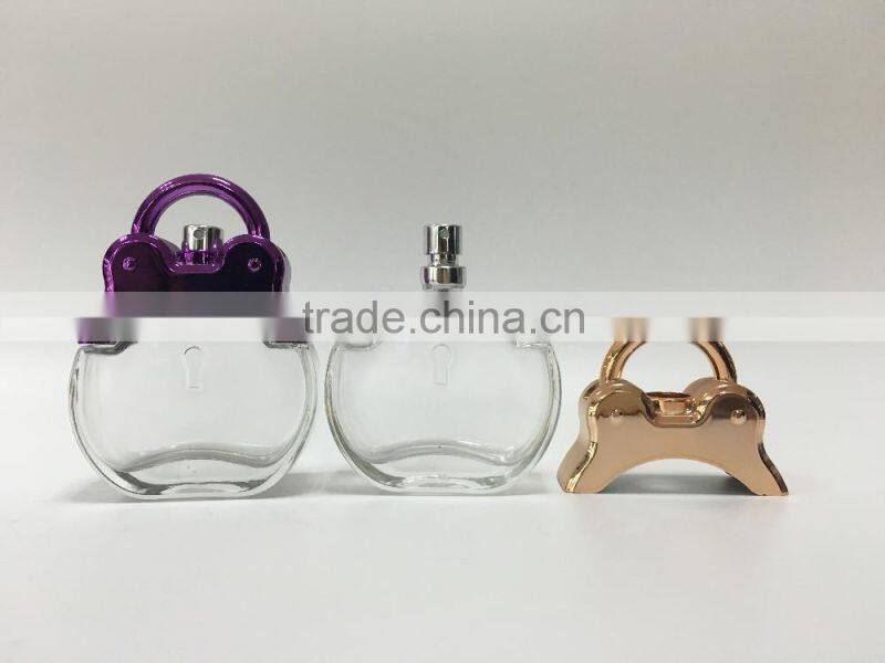 50ml Watch/ Clock Shaped Perfume Glass Bottle