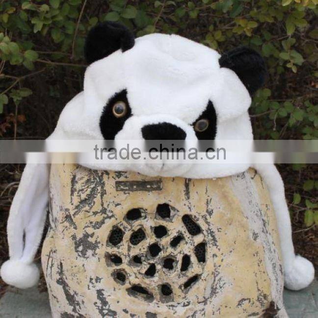 winter plush animal hat