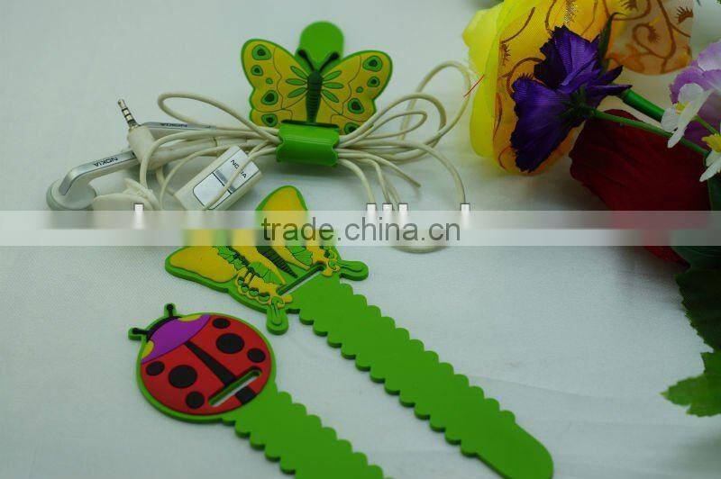 LOVELY CARTOON ANIMALS COMPUTER CABLE Monkey WINDER WIRE HOLDER