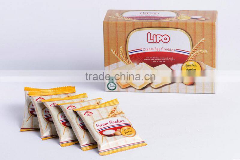 LiPo Cream Egg Biscuits - Best sales products from Vietnam