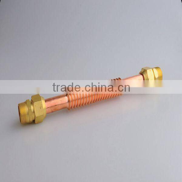 China Wholesale Custom High Quality air condition bellows (brass connectors)