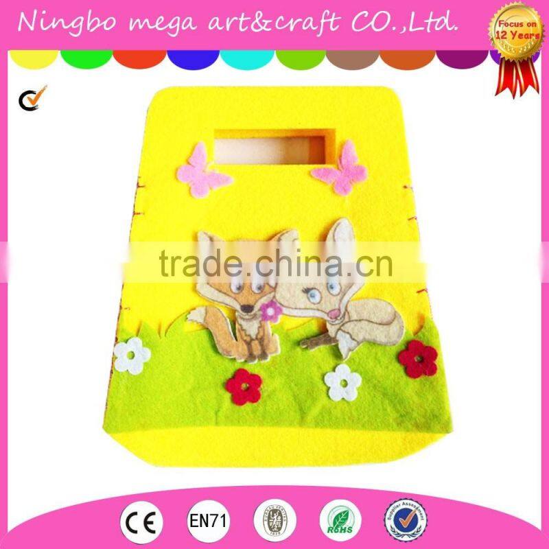 Wool Felt Bag/Cute fashion Designer felt tote bag