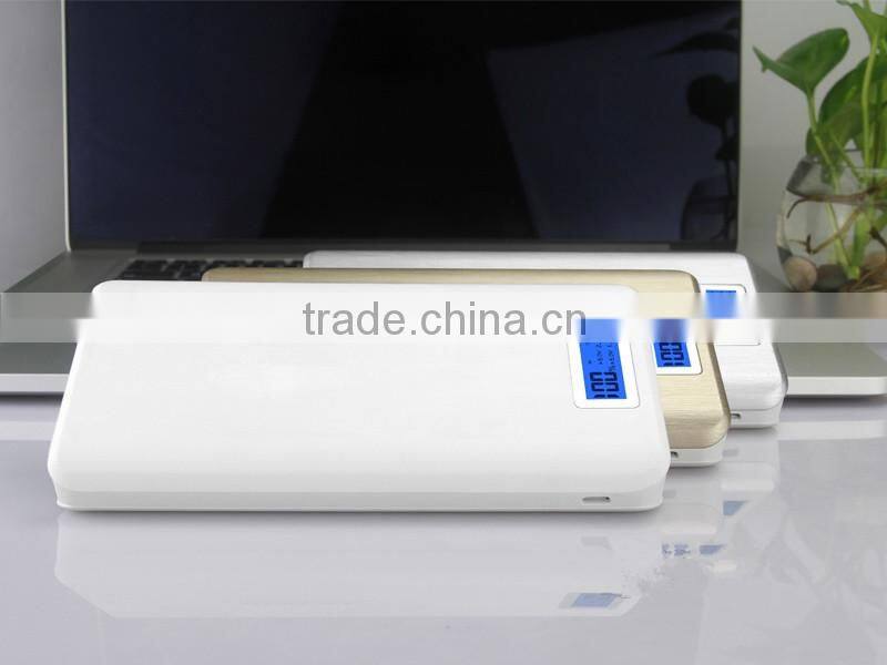 fashion high quality design power bank 20000mah new mobile phone charger from shenzhen