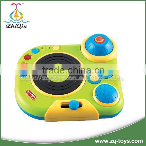 Attractive baby educational toy cartoon DJ mixer toys for baby