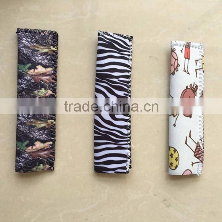 Factory directly sale neoprene popsicle ice sleeves freezer popsicle holders