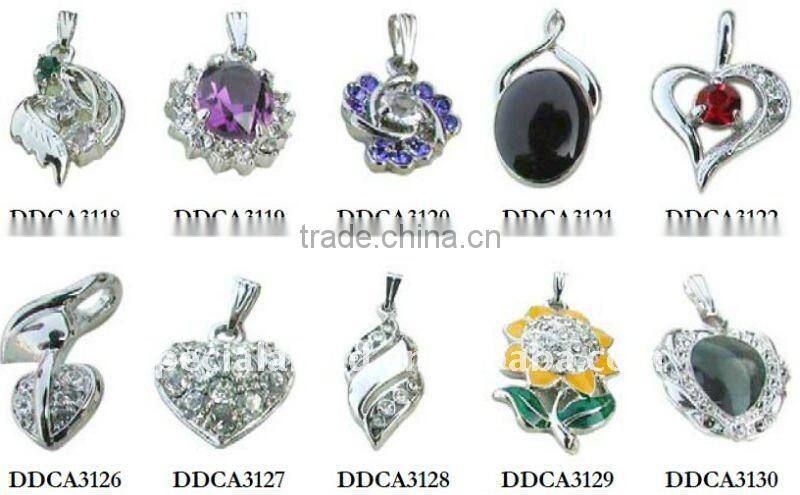 metal hockey ball charms/pendants
