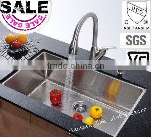 cUPC stainless steel industrial kitchen sink 8652A