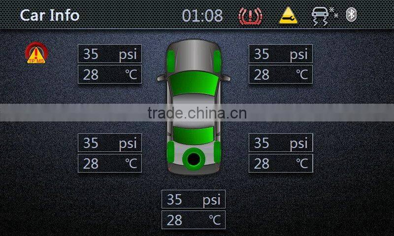 TPMS AVE TPMS with TFT LCD display for OE car manufacturers Tyre Pressure Monitor AVE-T1005OEL