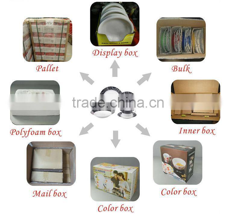 Hight quality round dinnerware ceramic dinner bowl