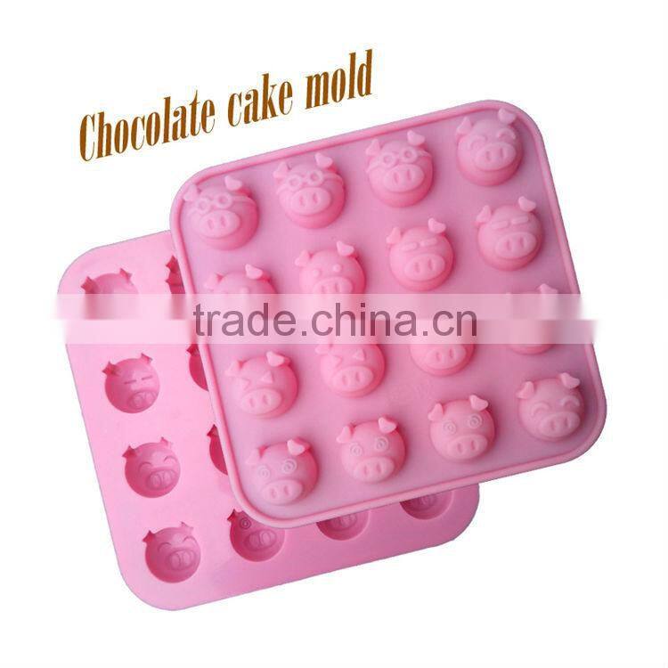 Little Pig shapes Silicone Cake pan | Silicone Cake mold | Silicone Chocolate mold