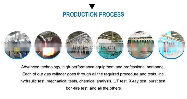 ISO11439 OD406mm 80l CNG Cylinder Type 2 for Vehicle