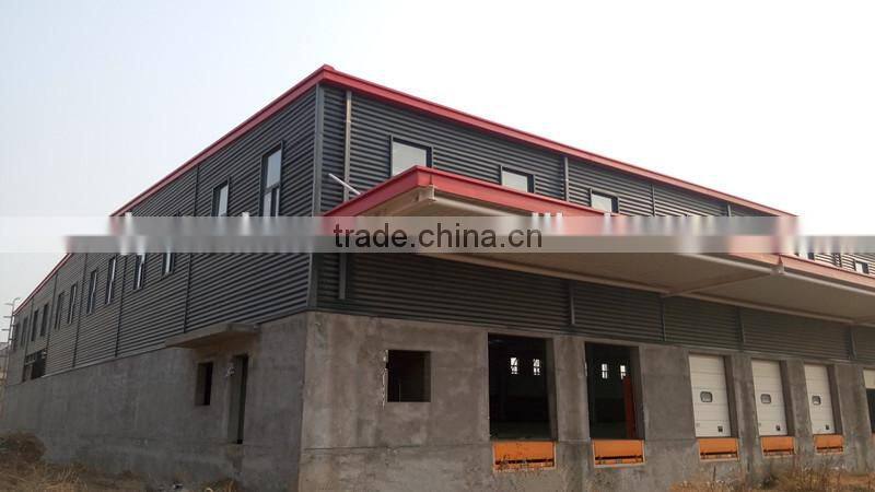 prefabricated steel warehouse/steel frame warehouse/multi-storey steel warehouse
