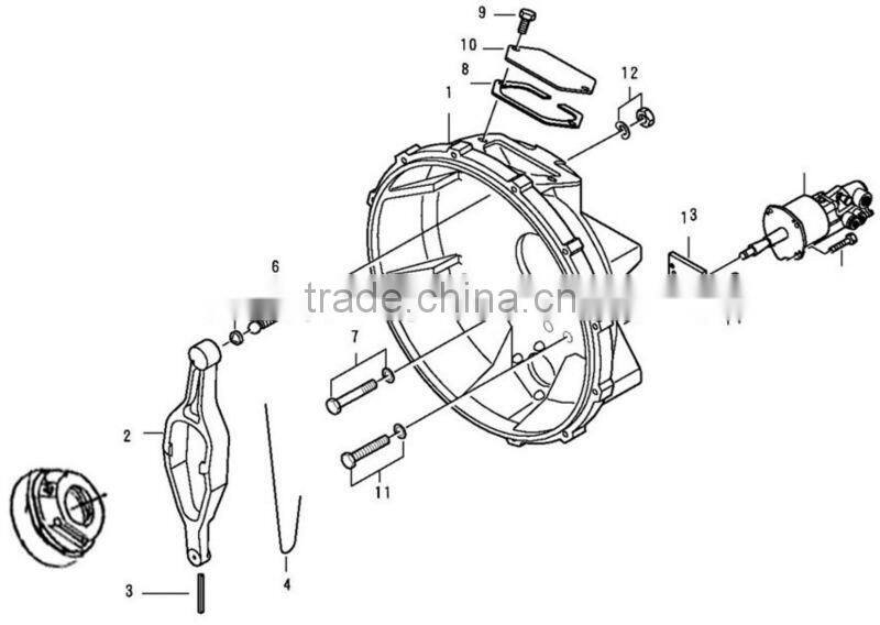 ZF S6-160/ S6-100/S6-90 Gearbox Clutch Manufacturer /Factory in China (6060 201 224H)