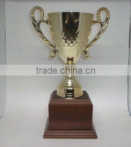 metal brass world globe large world Cup Award Trophy with logo engraving