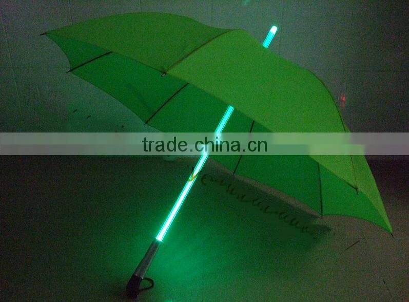 Colorful LED Lighting Umbrella with Torch