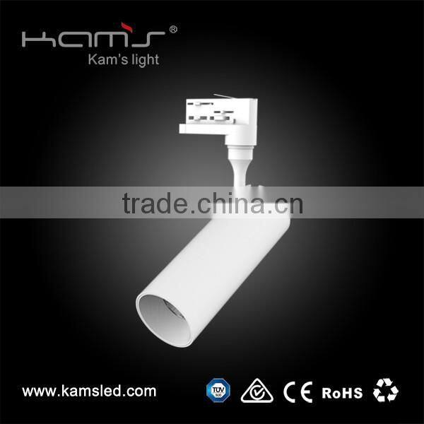 singlle phase track 15w led tracklight 230V COB LED Tracklight 2700K-5000K
