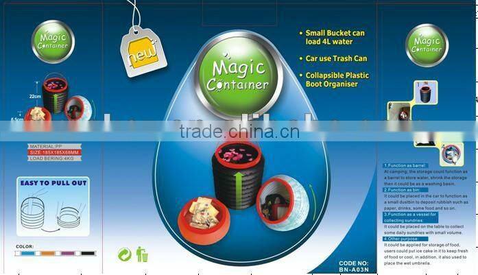 4L Storage Box Collapsible Car Organiser