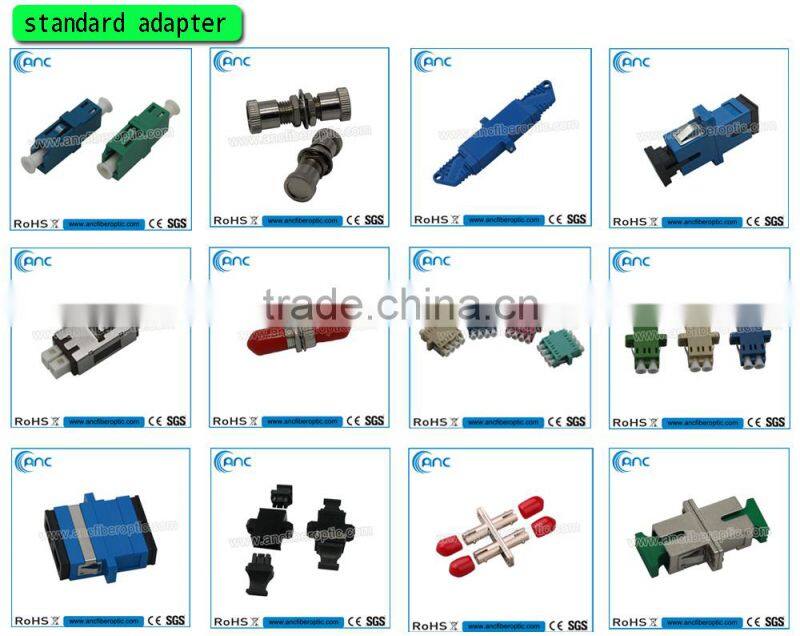 Square & Round Type FC, SC, LC, ST, SMA Bare Fiber Adapter