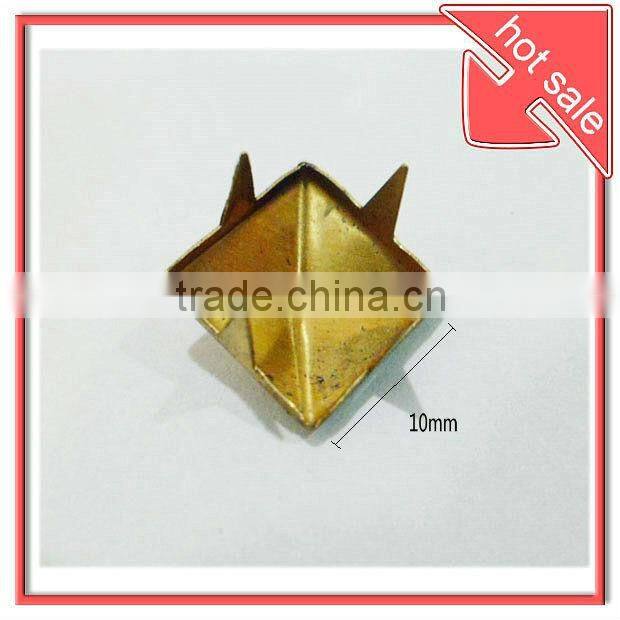 10mm handbag pyramid rivets, rivets and studs for handbags