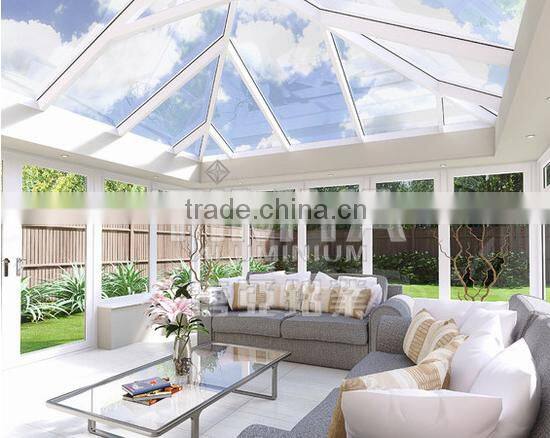 Sun room/best seller sunrooms with laminated glass /aluminium garden sunrooms