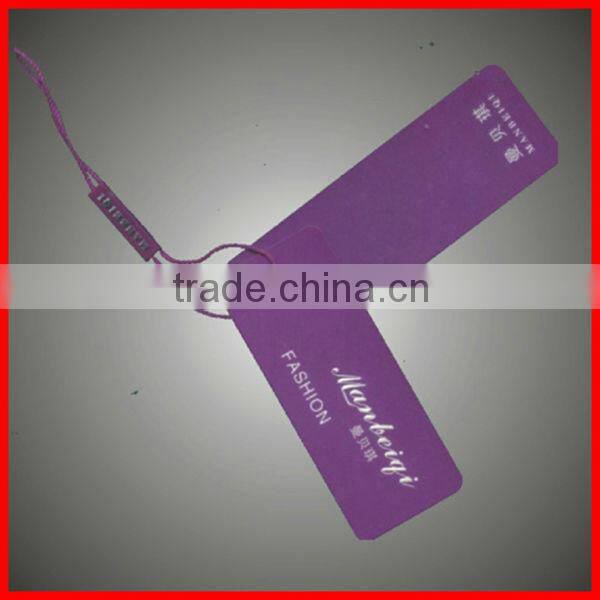 Good Paper Garment Jeans Hang Tag 2014 Design Wholesale