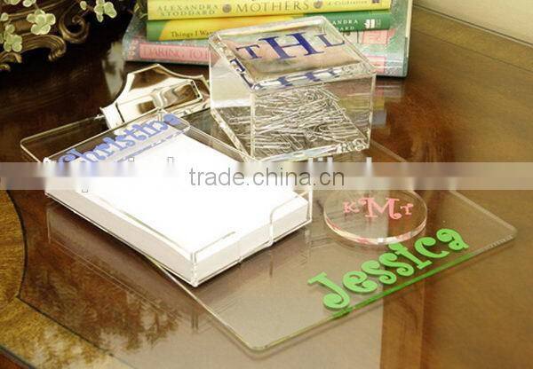 Low price hot sale acrylic stationery stand/pen holder