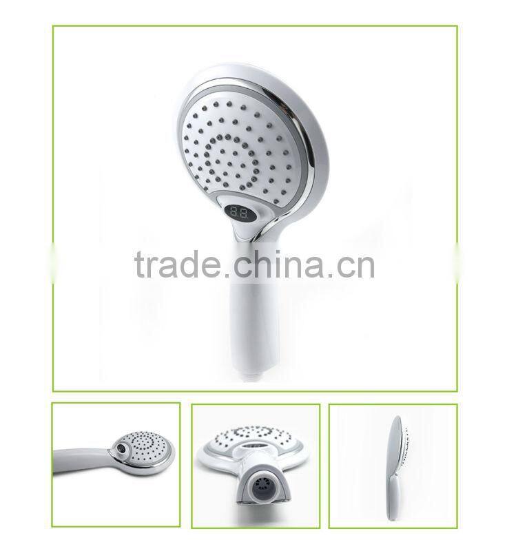 Led 3 Color Changing Bathroom Hand with Led Lights Electric Shower Head/Showerhead Lighting Fixtures