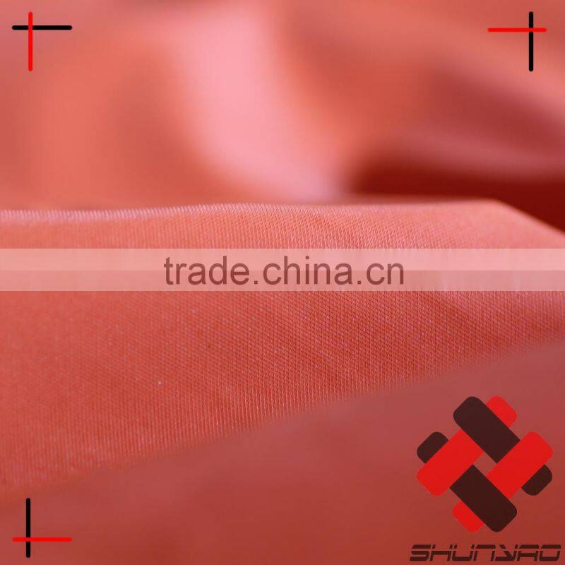 polyester pongee cheap fabric with release paper thansfer PU coating soft thin leather fabric for padded down jacket