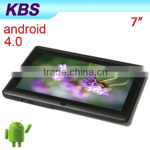 Newest 7 Inch Cheap Tablet Pc Skype Video Call With Wifi,Camera And Android 4.0 OS