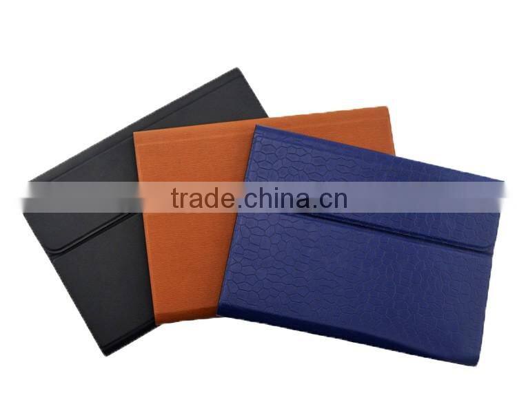 Wholesale price brief universal horizontal leather cover for ipad from shenzhen factory