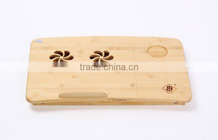 Bamboo laptop desk, folding laptop desk