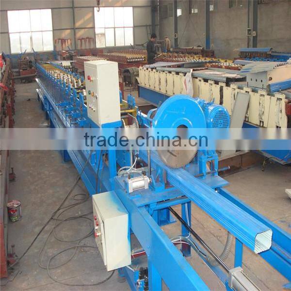 Fly Saw Cutting Downspout pipe roll forming machine