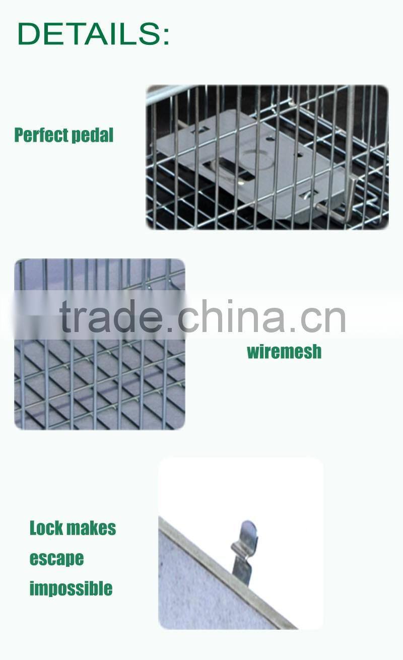 Galvanized Cover Rat Cage Trap HD5604001