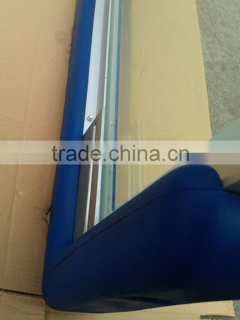Tempered glass 12mm Aluminum Frame basketball backboard