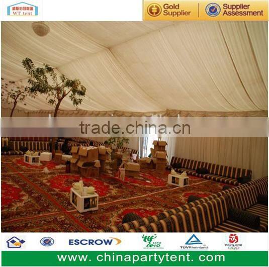 Aluminum frame span white marquee tent for events