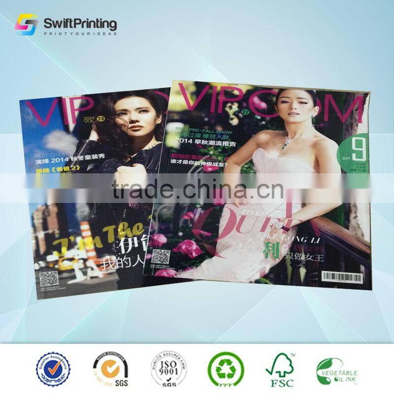 Contemporary manufacture fashion coloring magazine book printing