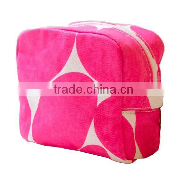Best selling cotton canvas cosmetic bags made in China