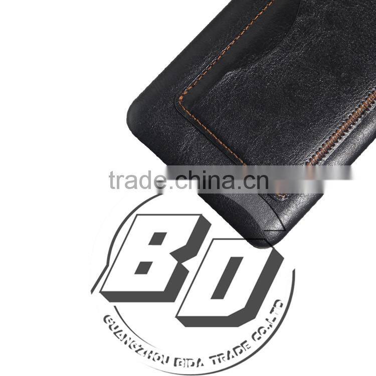 Fashionable Popular Pu leather Kickstand card pocket on back cover For HTC Desire 728 lowest price