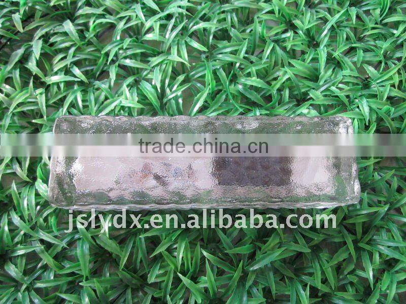 solar ice glass brick LED light solar powered brick lights
