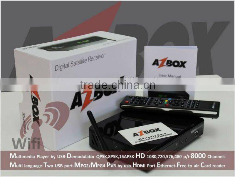 AZBOX Bravissimo Nagra3 IKS and SKS decoder